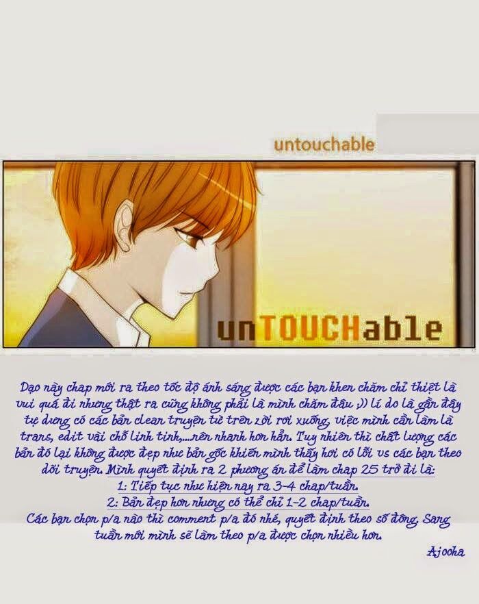 Không Thể Chạm Vào Anh: Chapter 24
