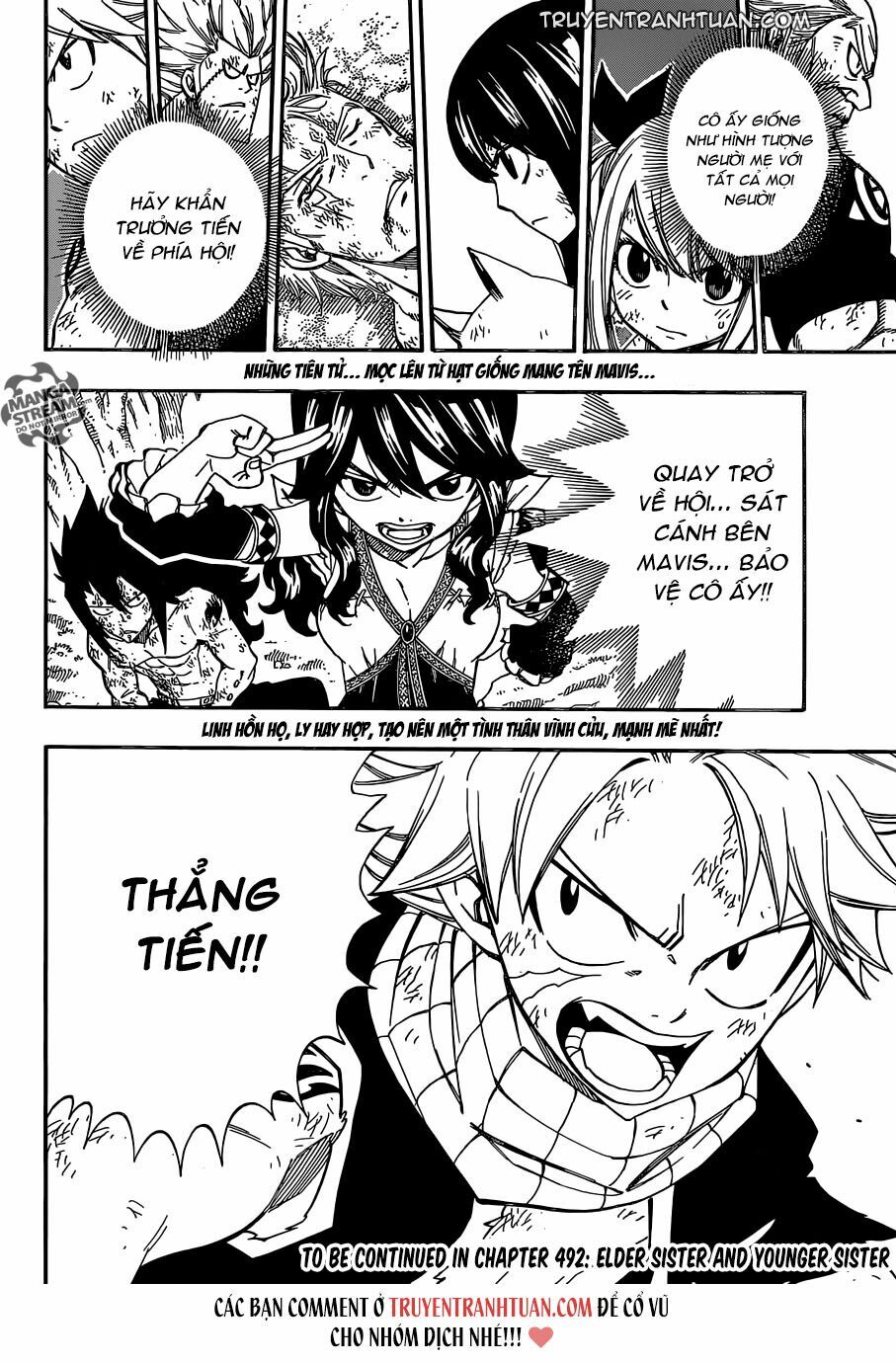 Hội Pháp Sư Nổi Tiếng: Chapter 491