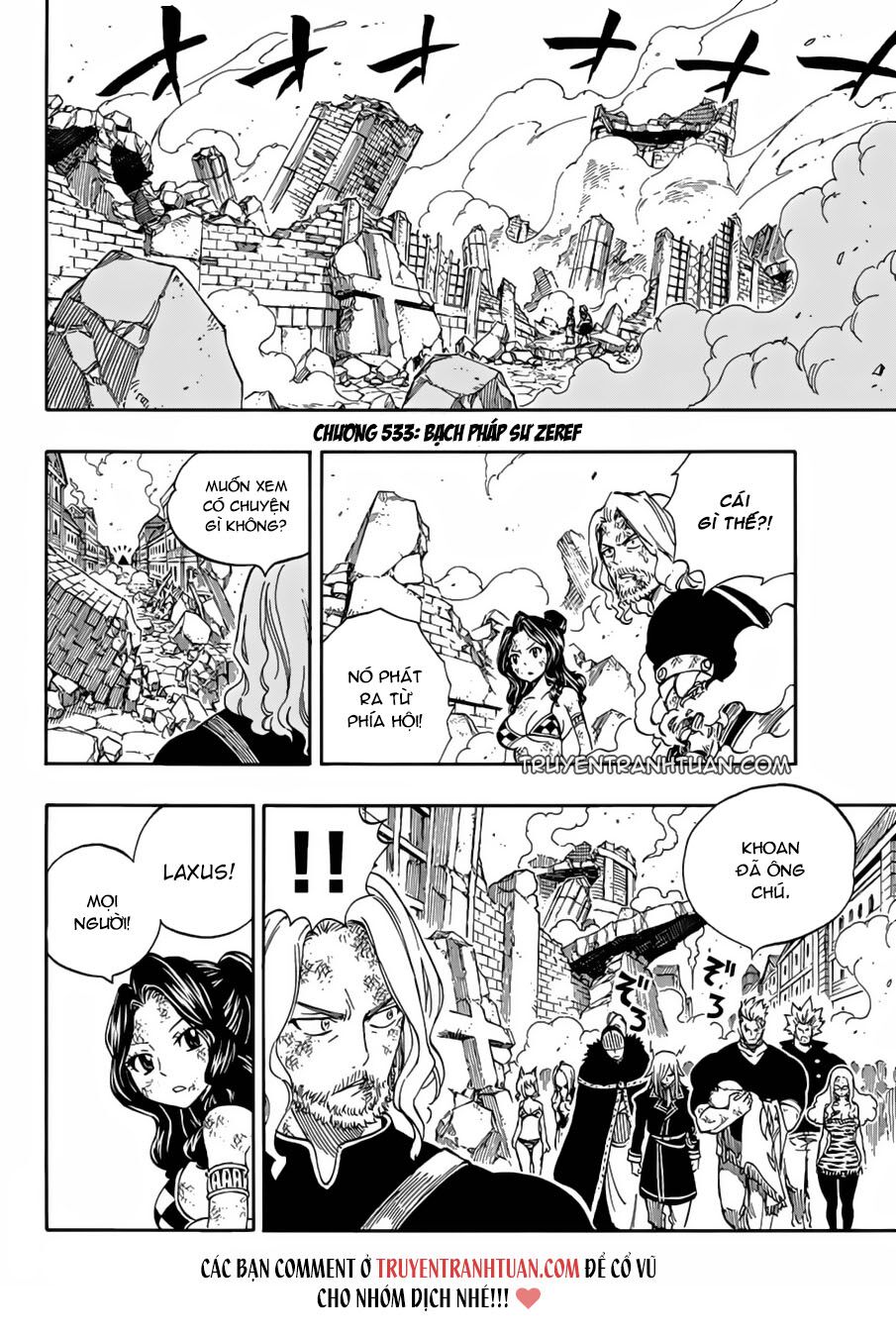 Hội Pháp Sư Nổi Tiếng: Chapter 533