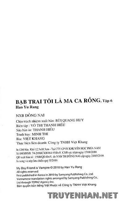 Bạn Trai Tôi Là Ma Cà Rồng: Chapter 34