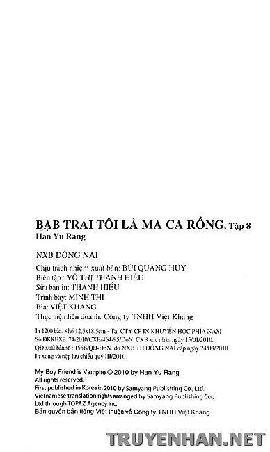 Bạn Trai Tôi Là Ma Cà Rồng: Chapter 55