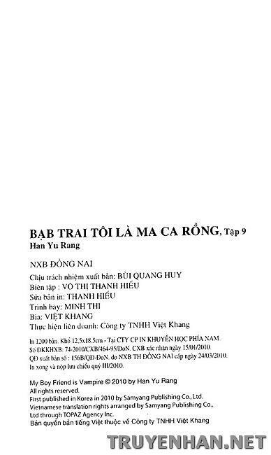 Bạn Trai Tôi Là Ma Cà Rồng: Chapter 65