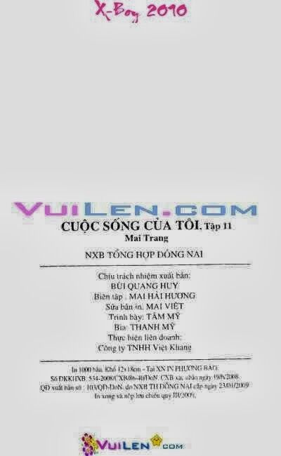 Cuộc sống của tôi: Chapter 11