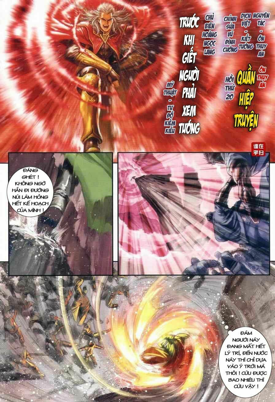 Ôn Thuỵ An Quần Hiệp Truyện: Chapter 20