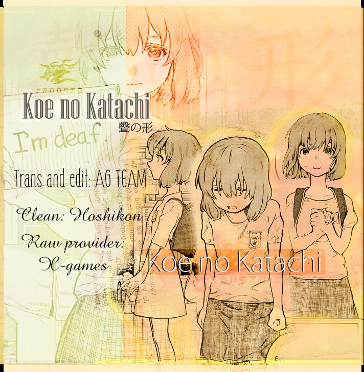 Koe no Katachi: Chapter 15