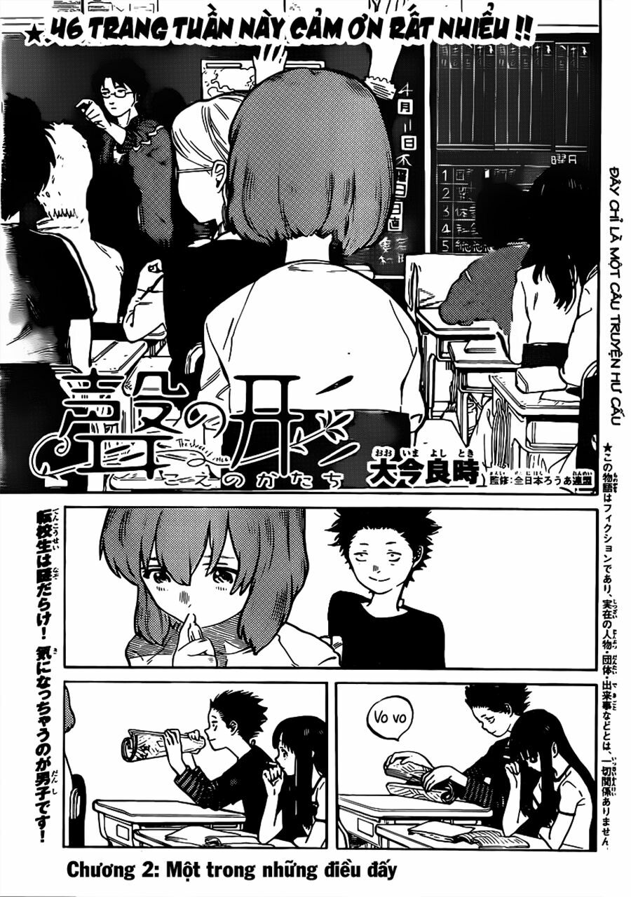 Koe no Katachi: Chapter 2