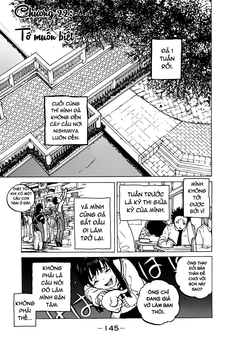 Koe no Katachi: Chapter 22