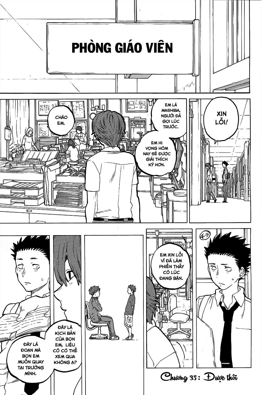 Koe no Katachi: Chapter 35