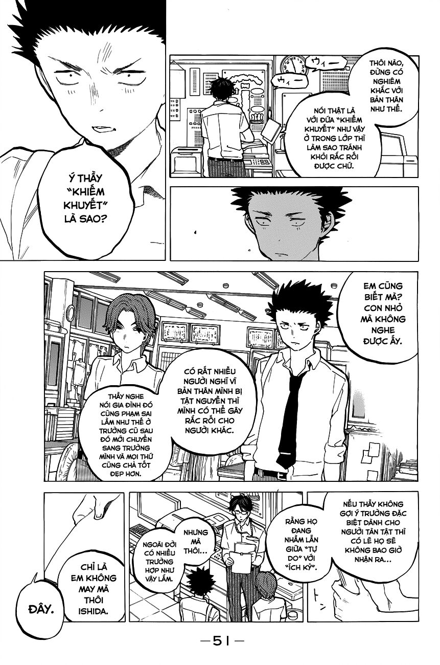 Koe no Katachi: Chapter 35