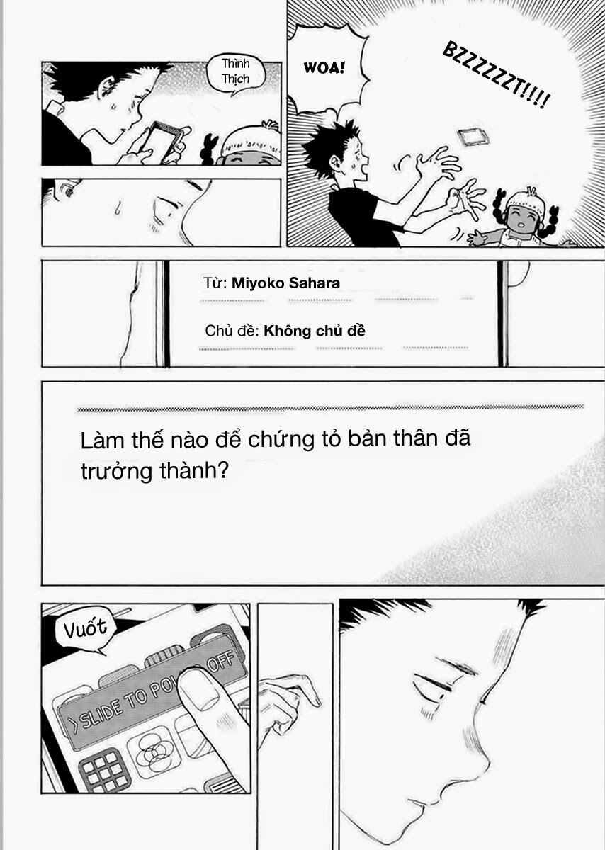 Koe no Katachi: Chapter 41