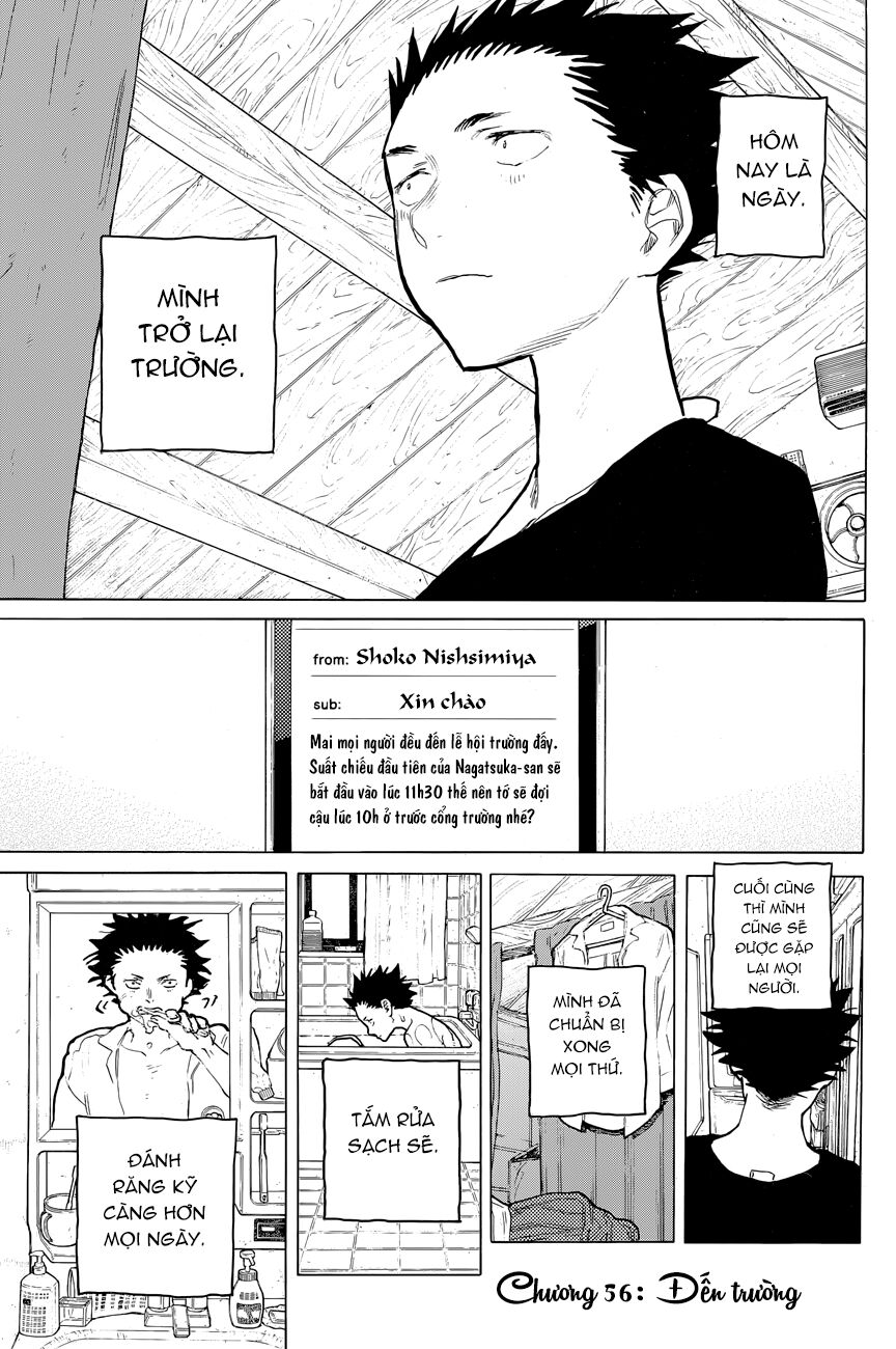 Koe no Katachi: Chapter 56