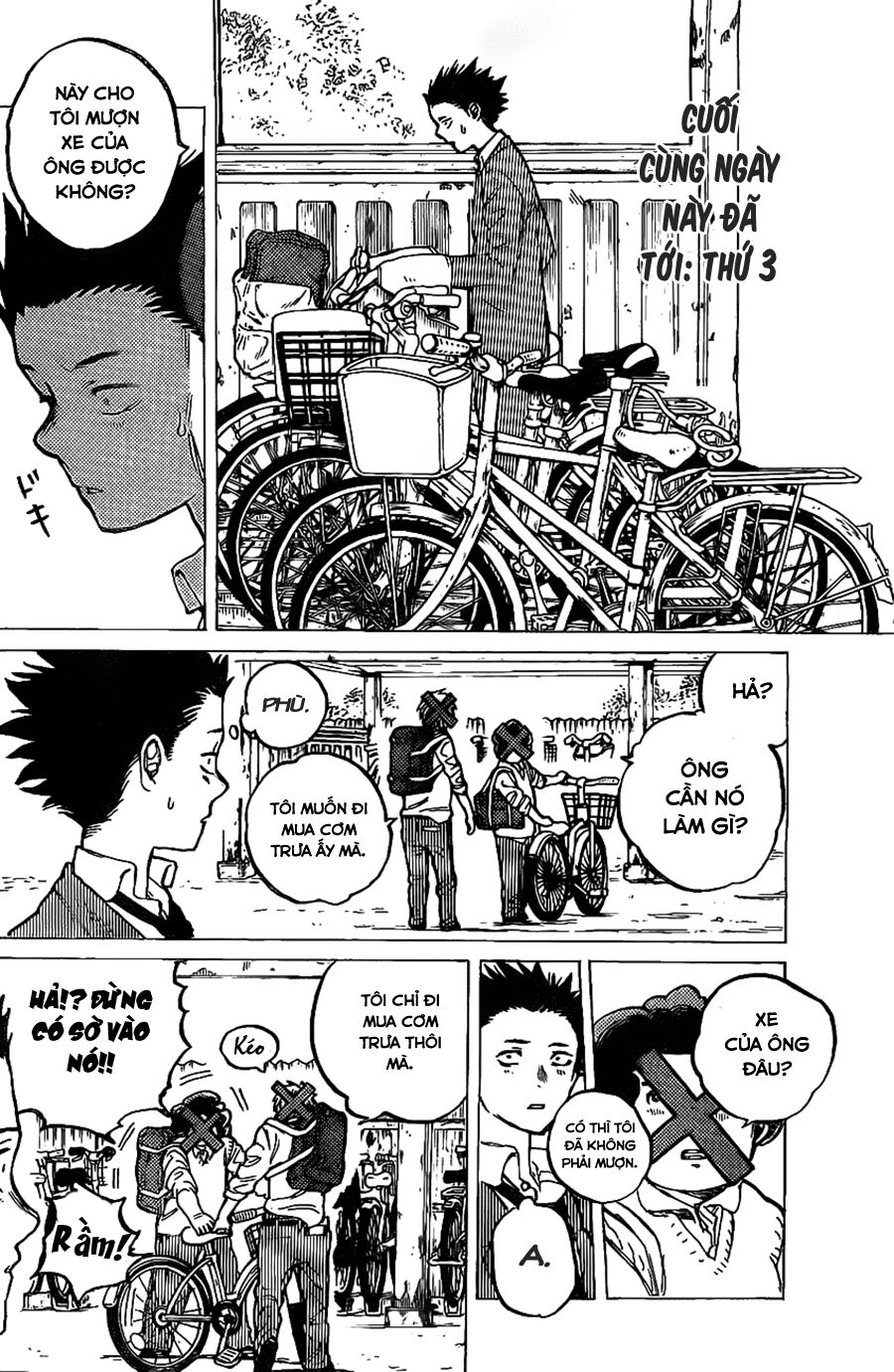 Koe no Katachi: Chapter 8