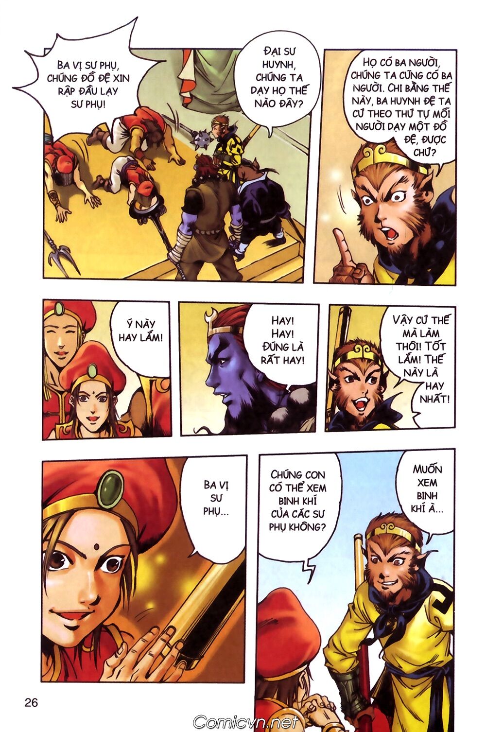 Tây Du Ký màu: Chapter 124