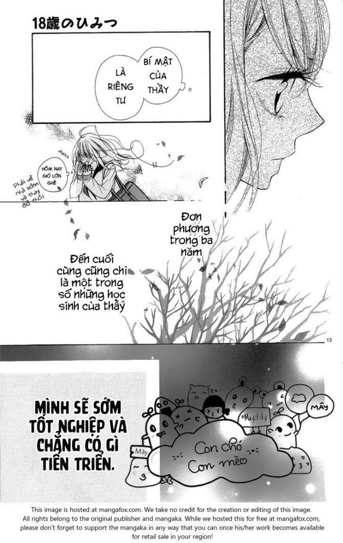 18-Sai no Himitsu: Chapter 1: One shot