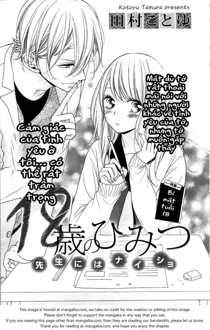 18-Sai no Himitsu: Chapter 1: One shot