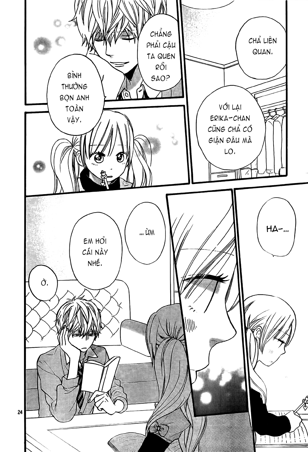 Ookami shoujo to kuro ouji: Chapter 25