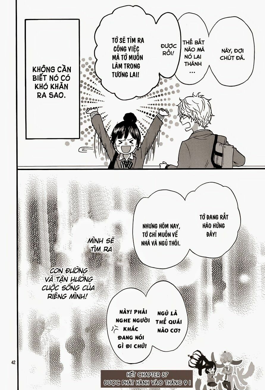 Ookami shoujo to kuro ouji: Chapter 37