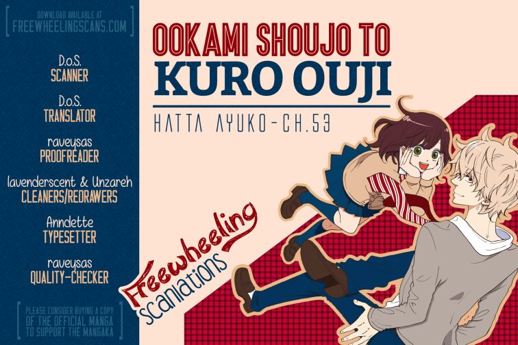 Ookami shoujo to kuro ouji: Chapter 53