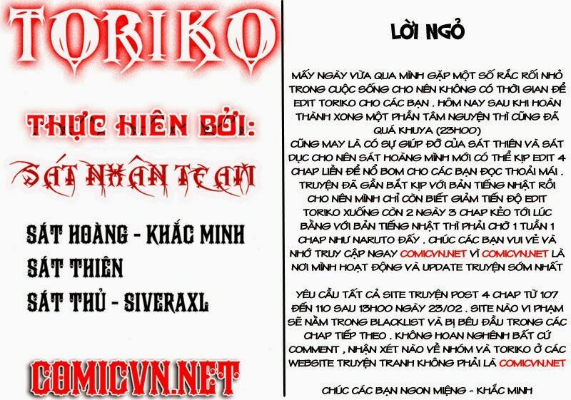 Thợ Săn Ẩm Thực: Chapter 108
