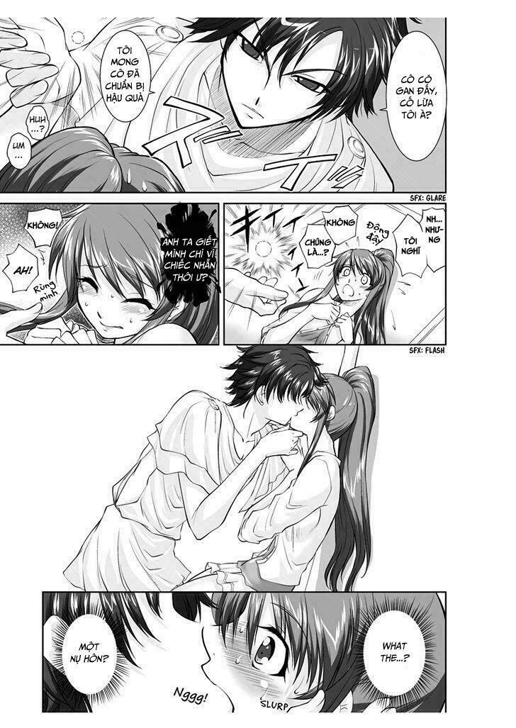 Ero Meruhen Kin no Yubiwa to Gin no Yuibiwa - Shokushu na Bathroom: Chapter 1: One shot