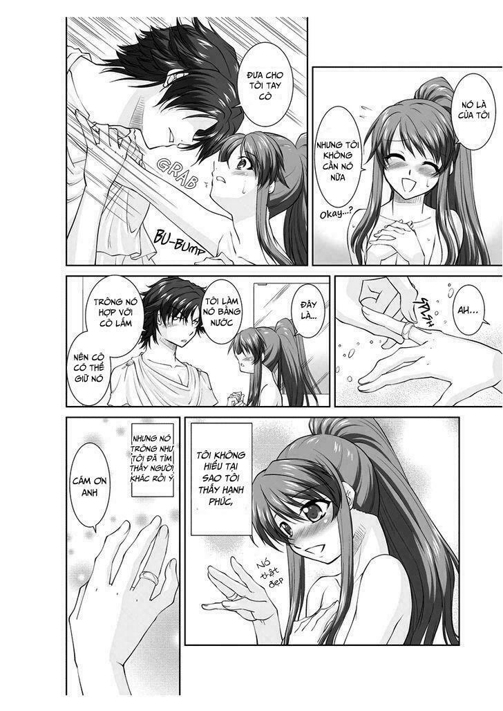 Ero Meruhen Kin no Yubiwa to Gin no Yuibiwa - Shokushu na Bathroom: Chapter 1: One shot