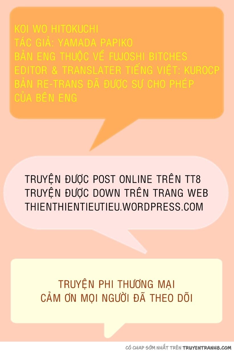 Koi Wo Hitokuchi: Chapter 4