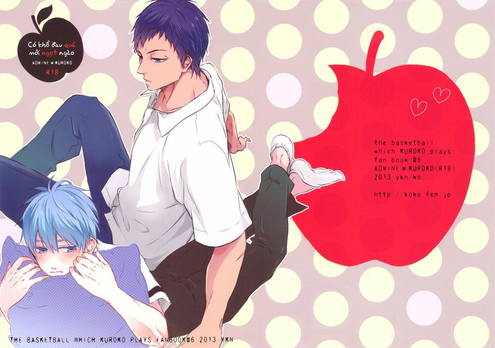 KnB Doujinshi – Urei Kajitsu Wa Amai Hodo Ni: Chapter 1: One shot