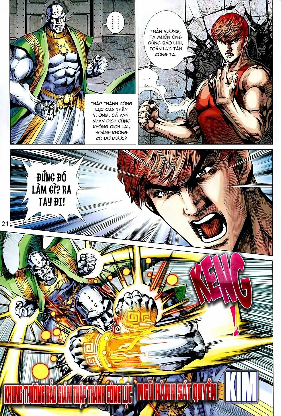 Đông Phương Chân Long: Chapter 14: Liệt Dương Luyện Đường Lang