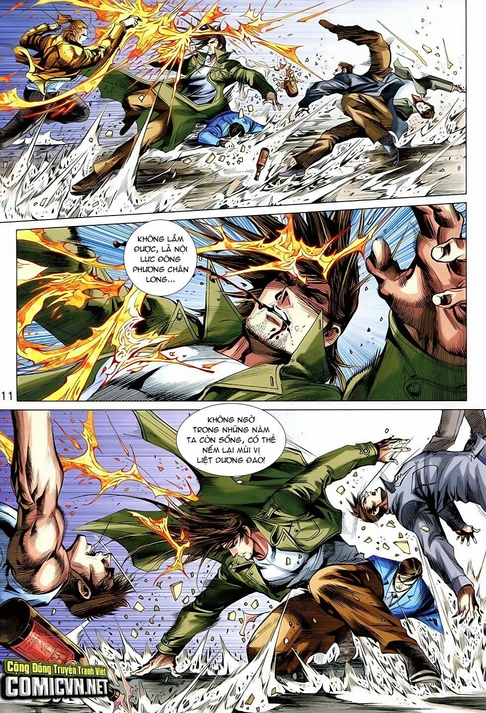 Đông Phương Chân Long: Chapter 25: Bá Vương Hùng Phong