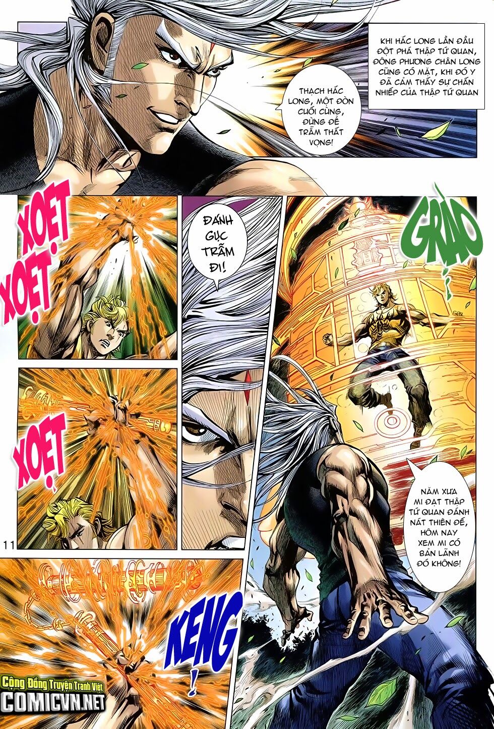 Đông Phương Chân Long: Chapter 32: Ba chiêu