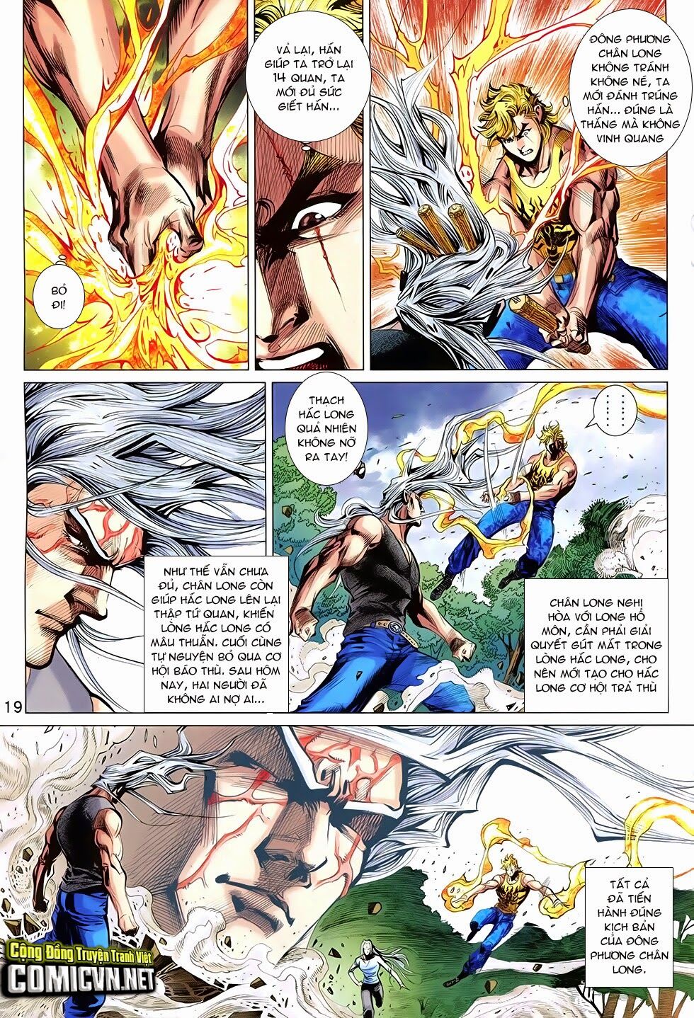 Đông Phương Chân Long: Chapter 32: Ba chiêu
