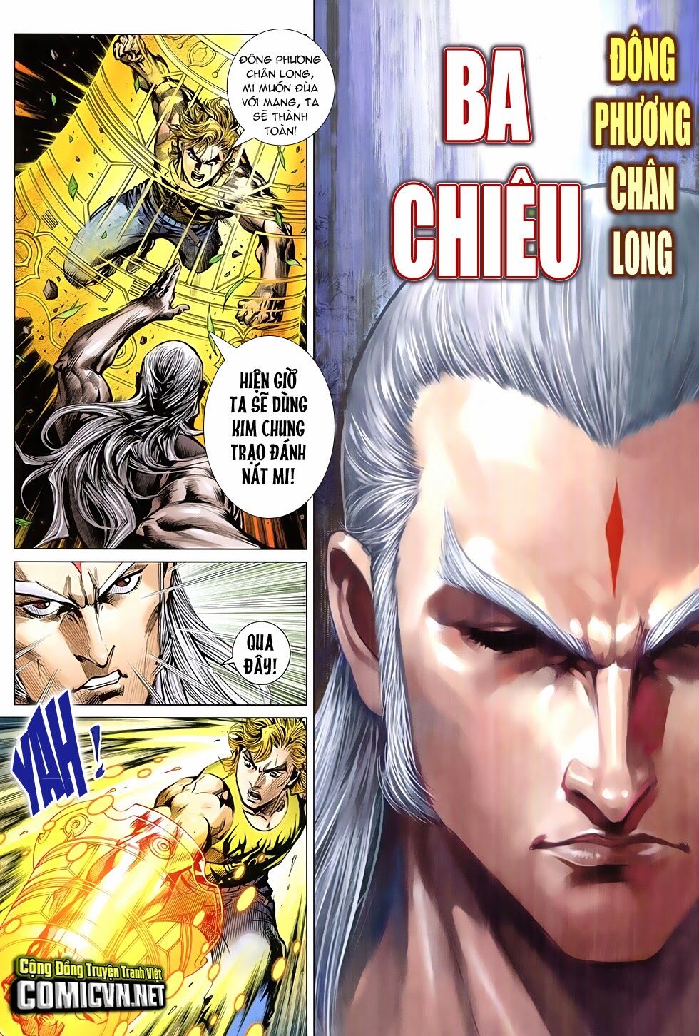 Đông Phương Chân Long: Chapter 32: Ba chiêu