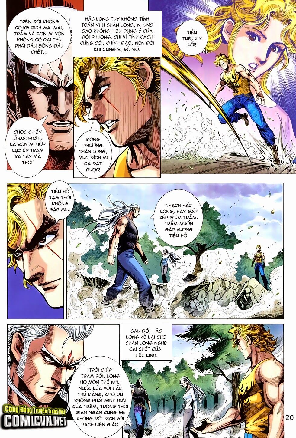 Đông Phương Chân Long: Chapter 32: Ba chiêu