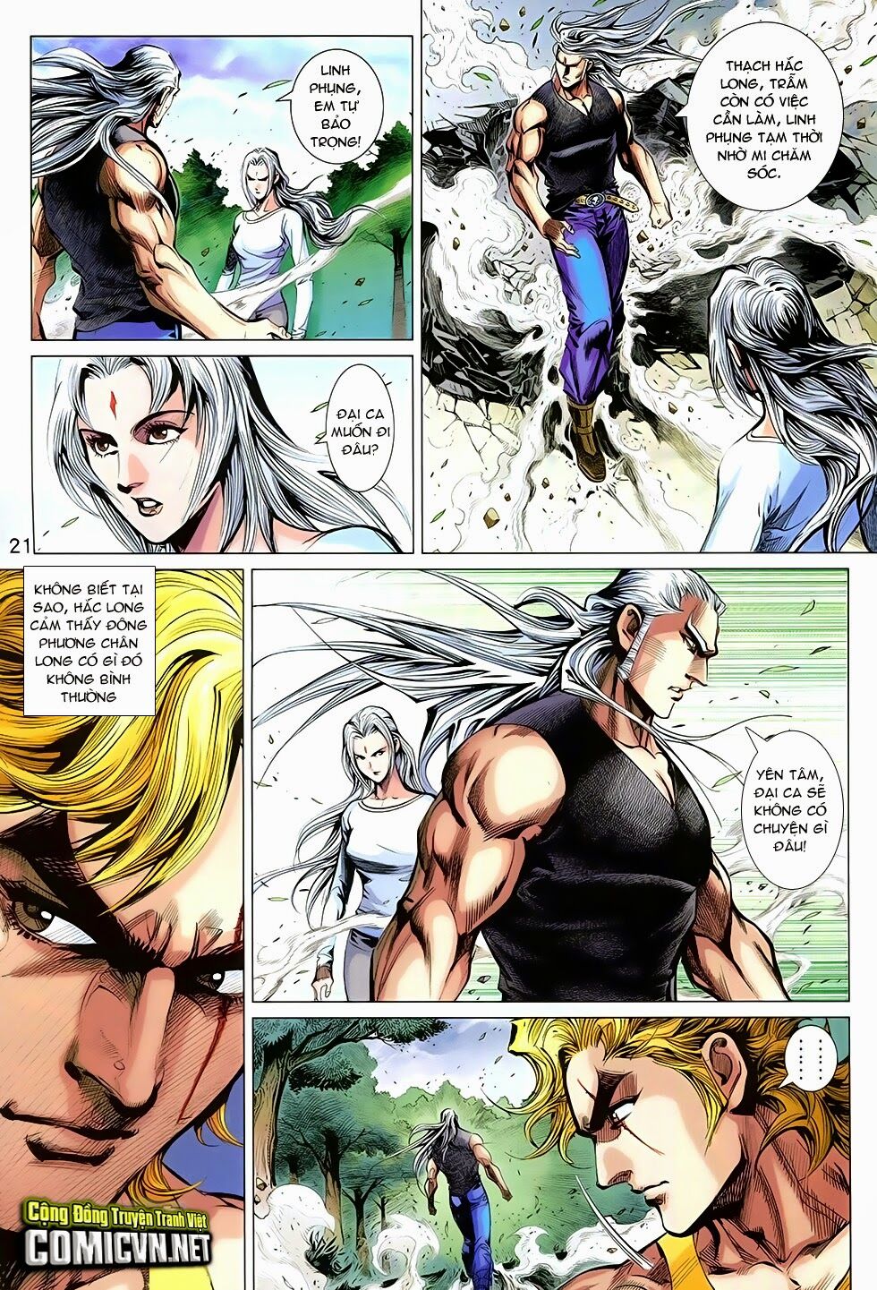 Đông Phương Chân Long: Chapter 32: Ba chiêu