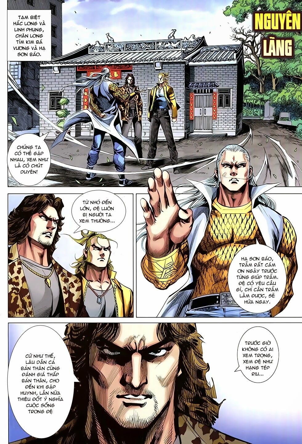 Đông Phương Chân Long: Chapter 32: Ba chiêu