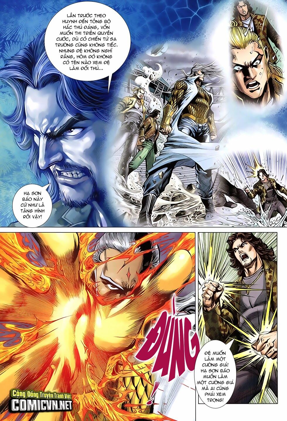 Đông Phương Chân Long: Chapter 32: Ba chiêu