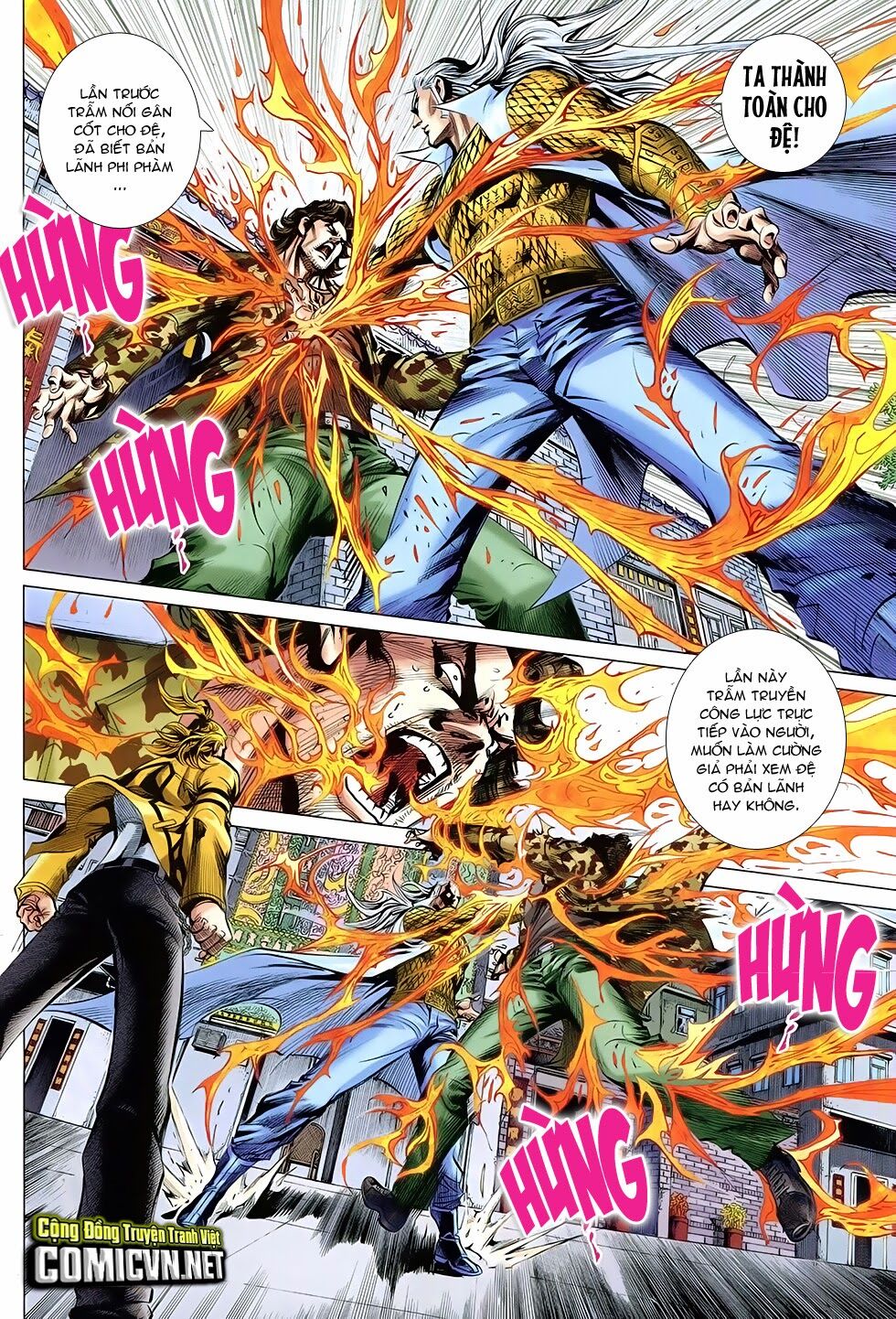 Đông Phương Chân Long: Chapter 32: Ba chiêu