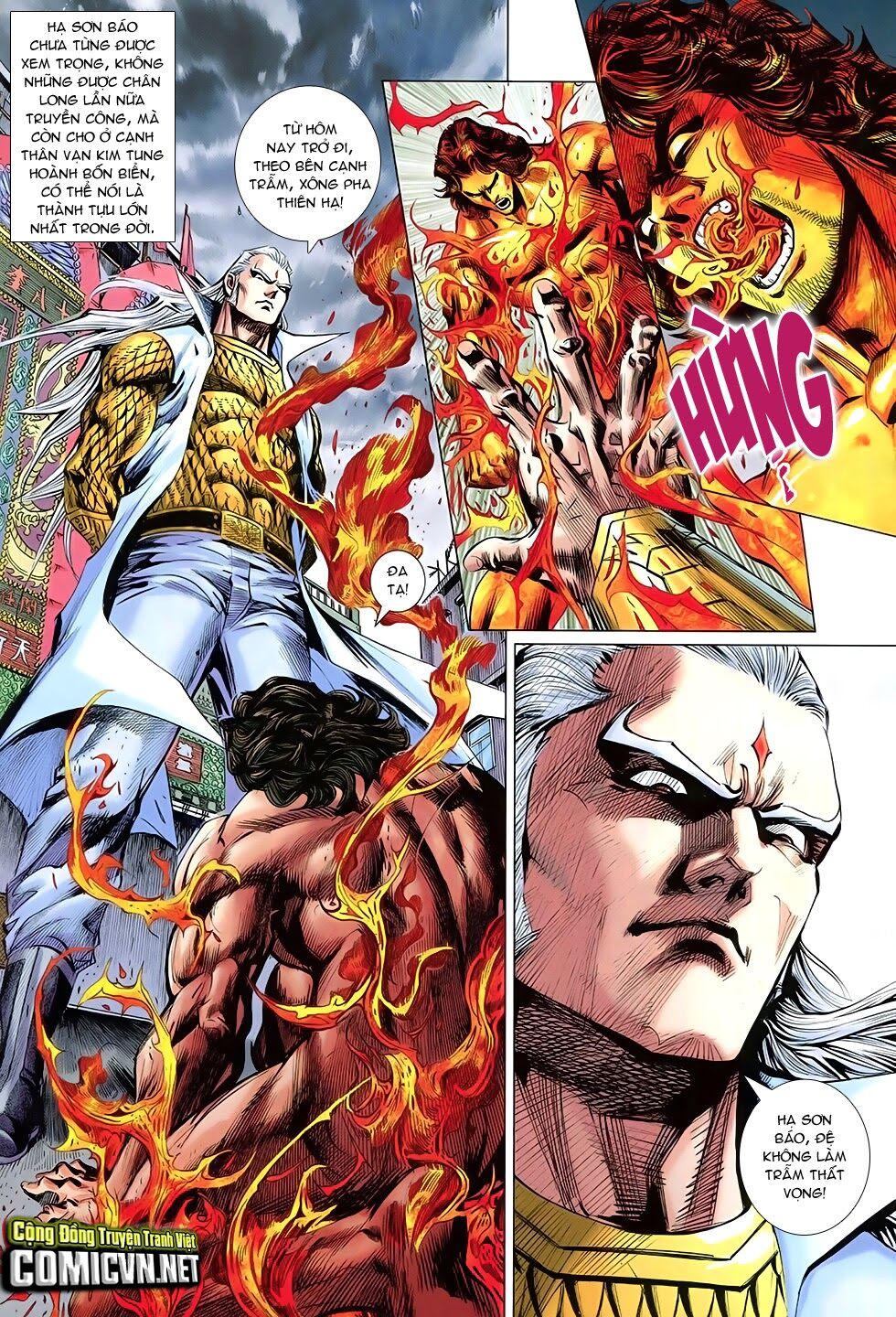 Đông Phương Chân Long: Chapter 32: Ba chiêu