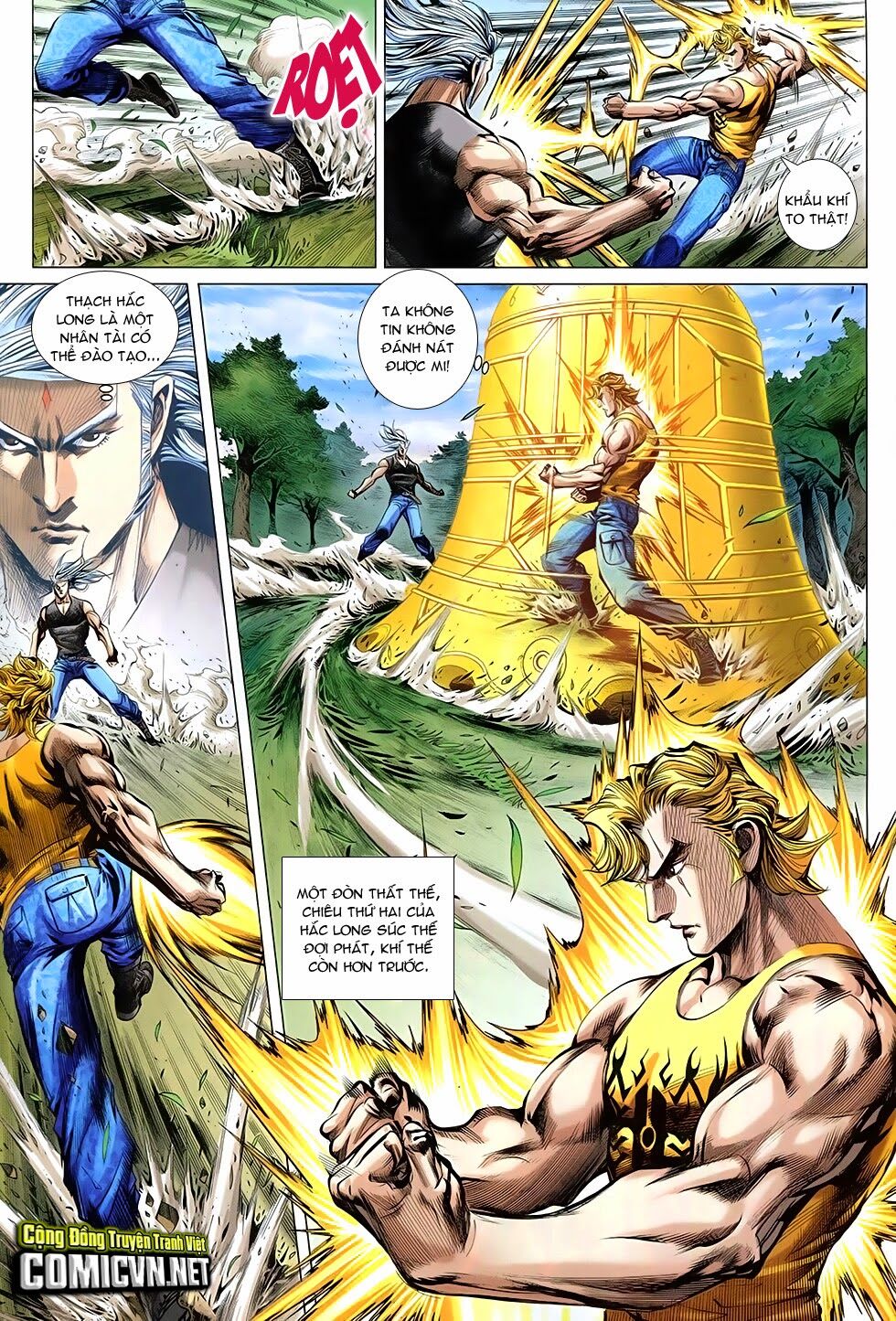 Đông Phương Chân Long: Chapter 32: Ba chiêu