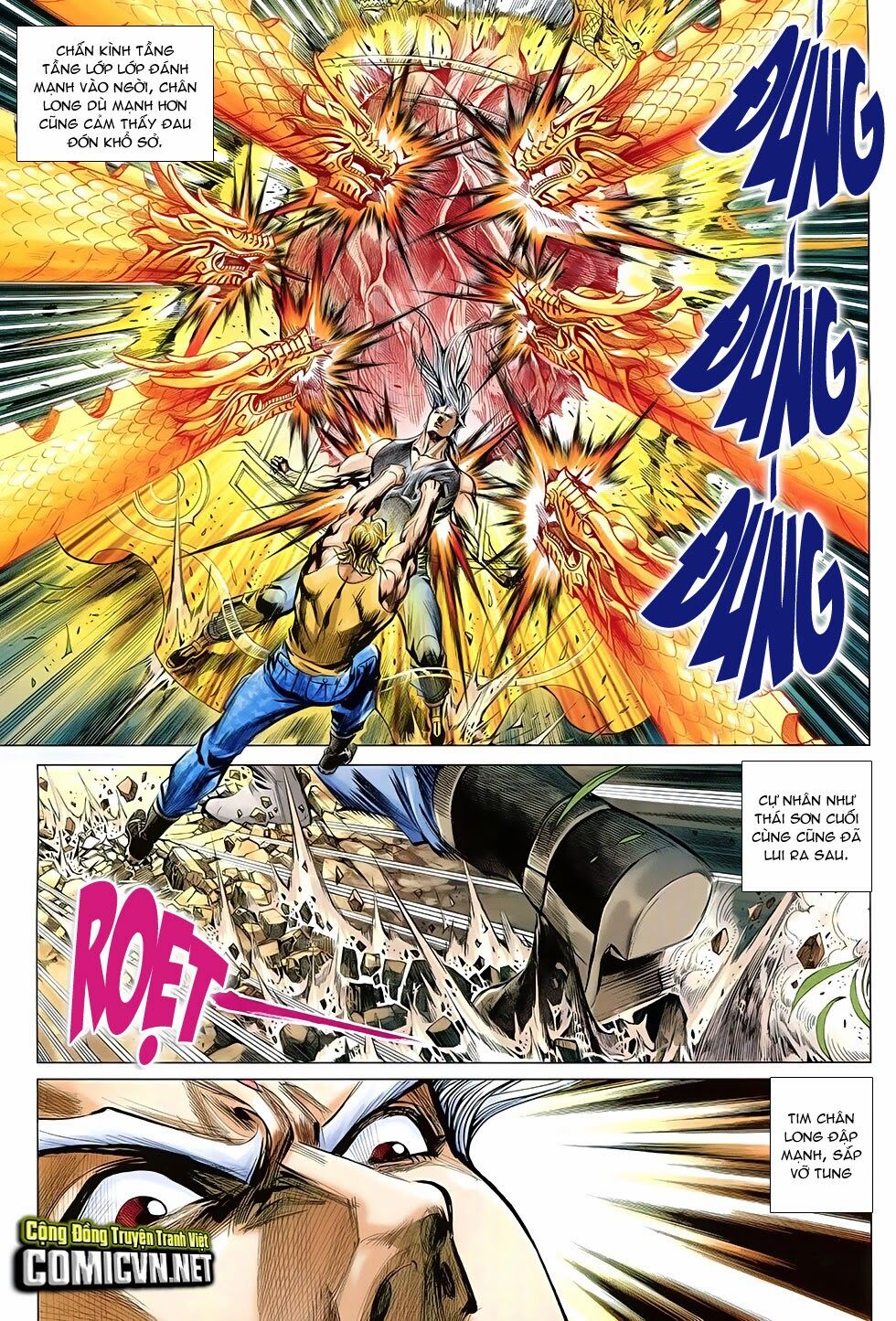 Đông Phương Chân Long: Chapter 32: Ba chiêu