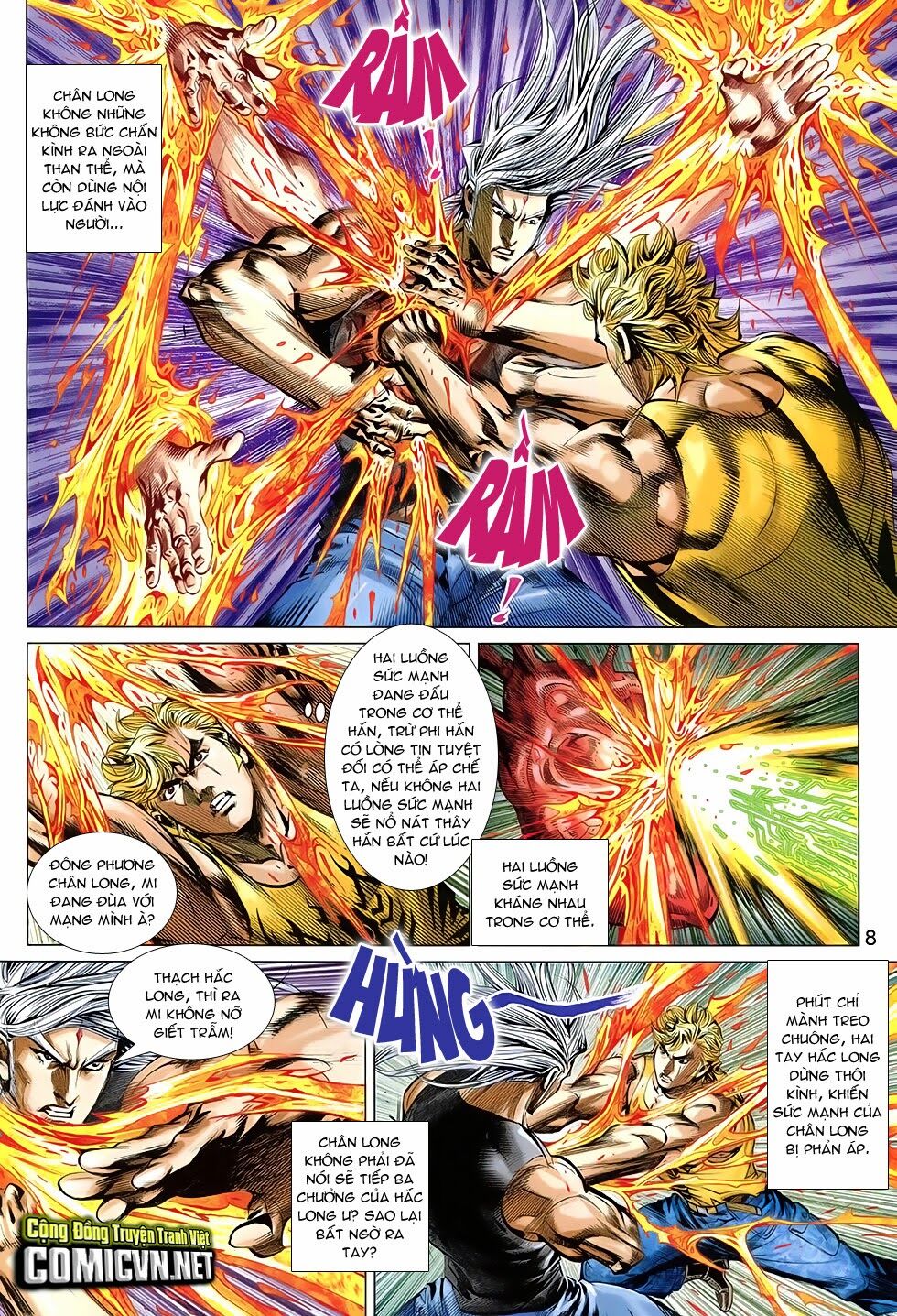 Đông Phương Chân Long: Chapter 32: Ba chiêu