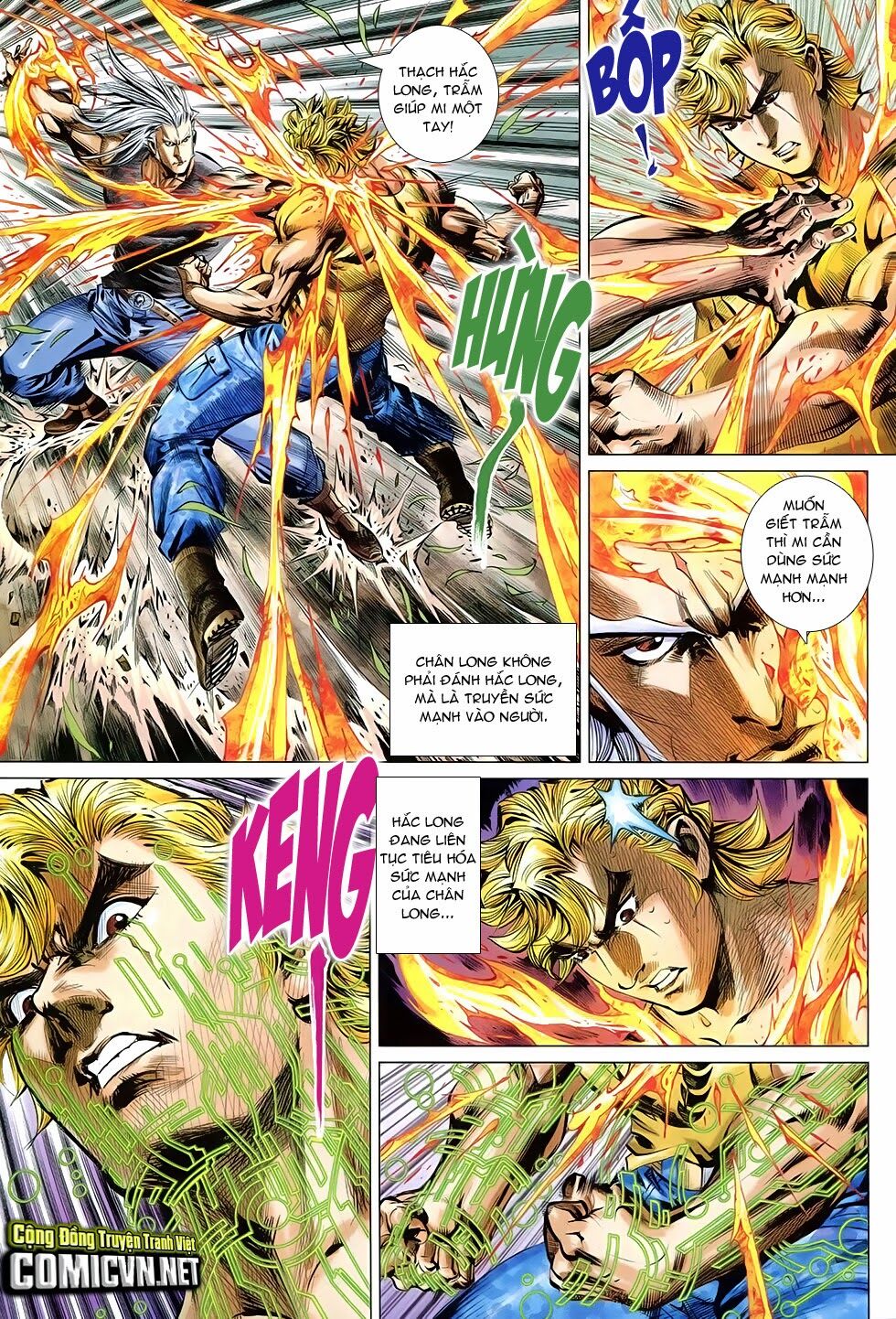 Đông Phương Chân Long: Chapter 32: Ba chiêu