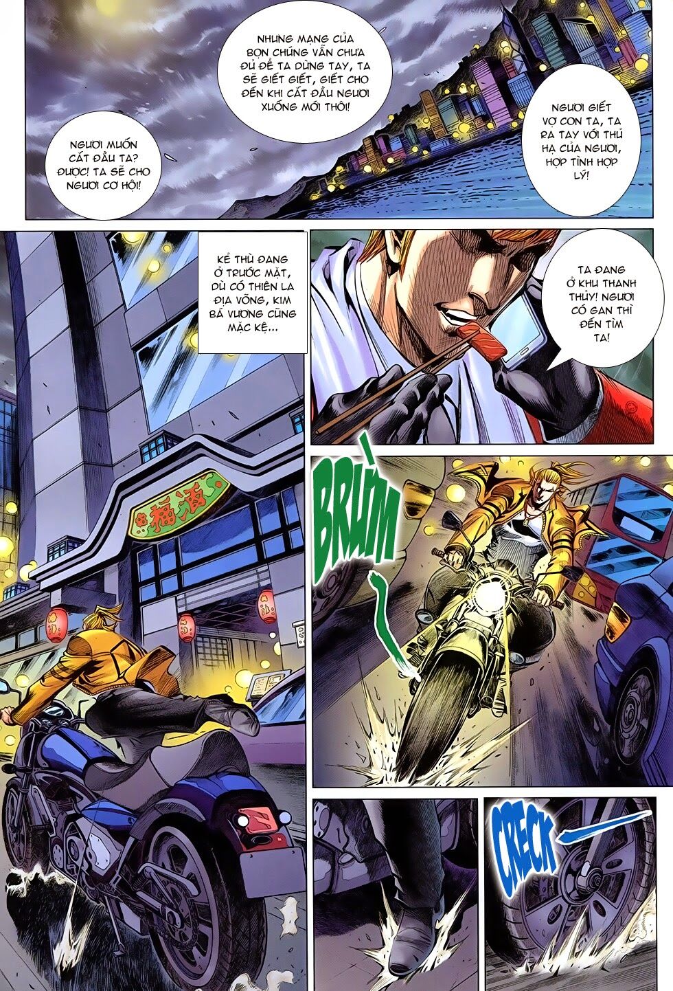 Đông Phương Chân Long: Chapter 33: Đau