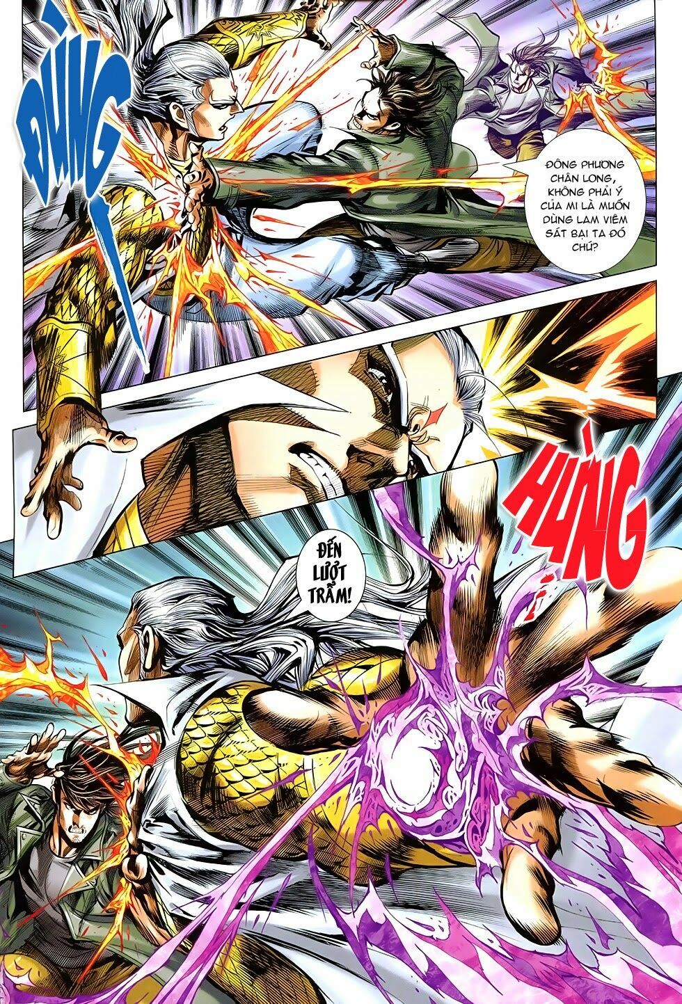 Đông Phương Chân Long: Chapter 35: Bia quyền