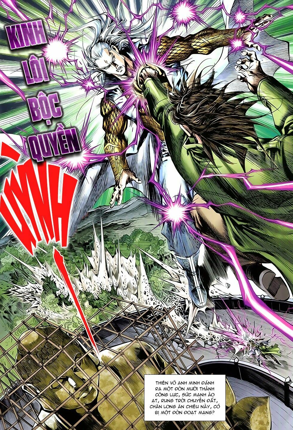 Đông Phương Chân Long: Chapter 35: Bia quyền