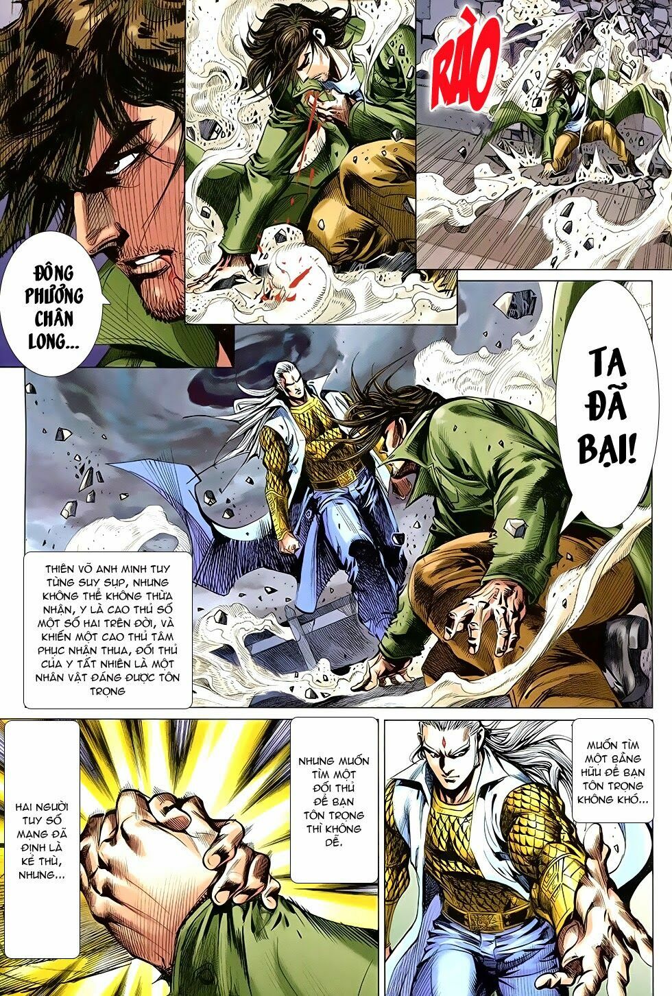 Đông Phương Chân Long: Chapter 35: Bia quyền