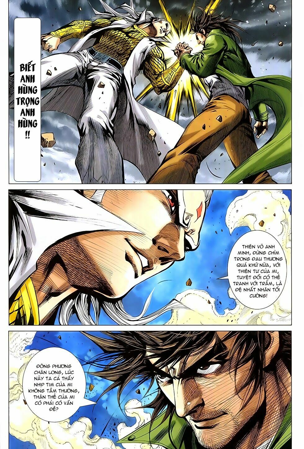 Đông Phương Chân Long: Chapter 35: Bia quyền