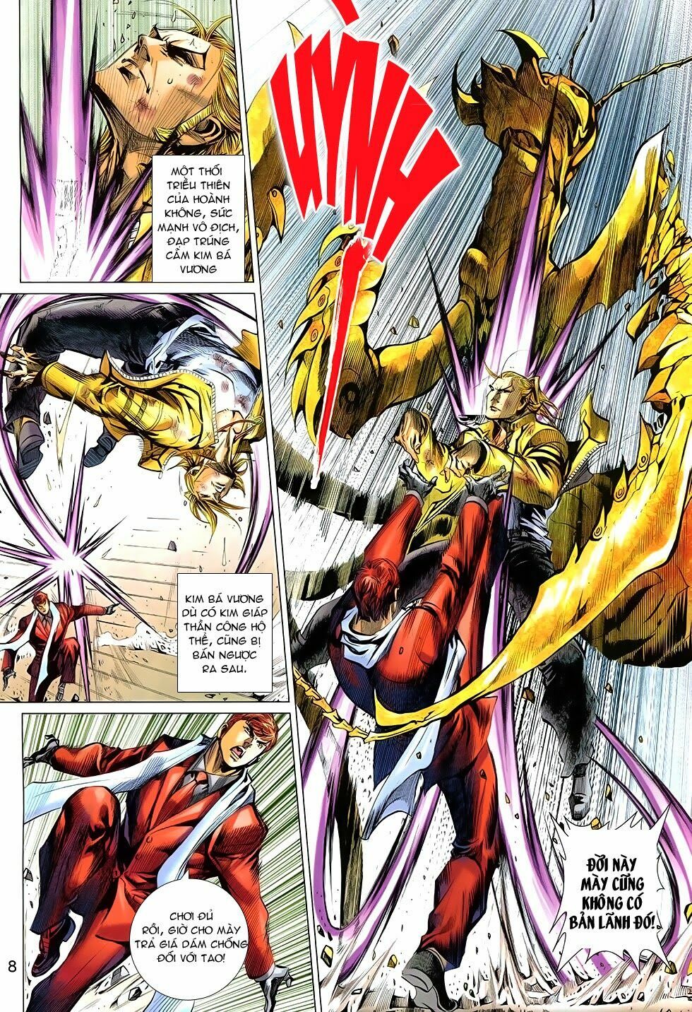 Đông Phương Chân Long: Chapter 35: Bia quyền