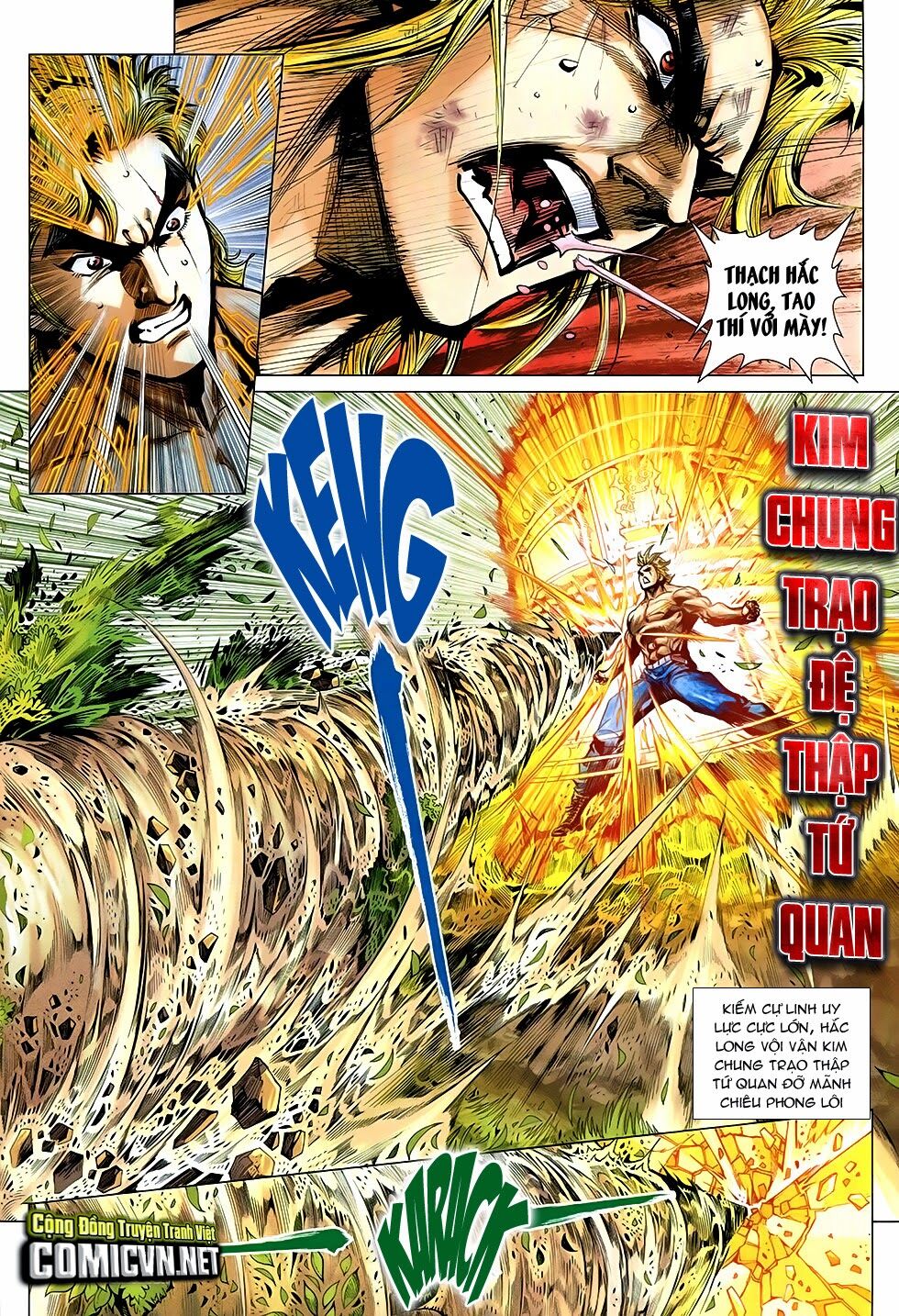 Đông Phương Chân Long: Chapter 37: Oanh Bộc Luyện Phong Lôi