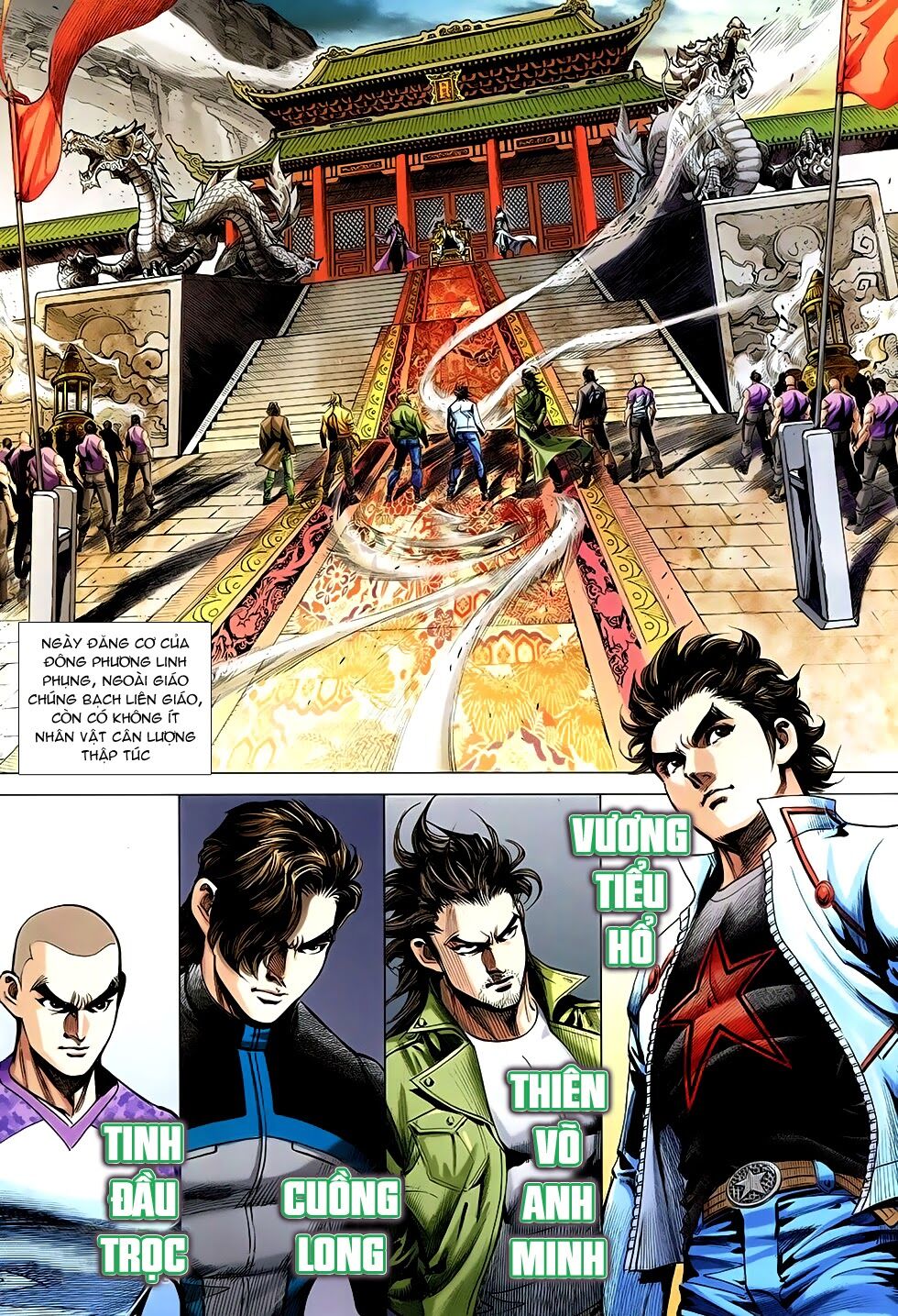 Đông Phương Chân Long: Chapter 42: Những người thừa kế